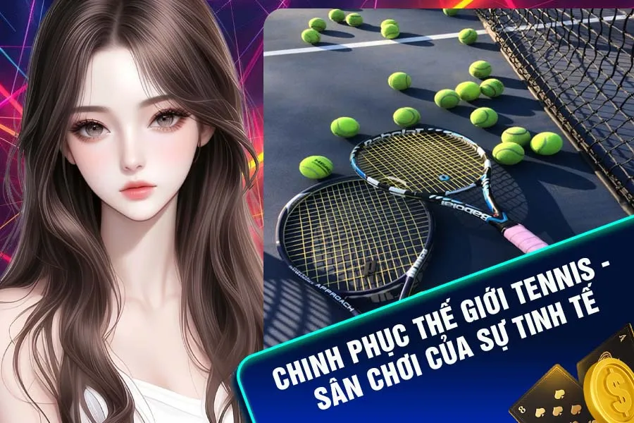 Không chỉ có cá cược bóng đá, tennis là một bộ môn cũng phổ biến tại Bot88