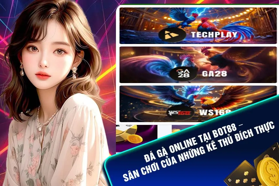 Một trong những sảnh chơi đá gà quen thuộc tại Nhà cái Bot88