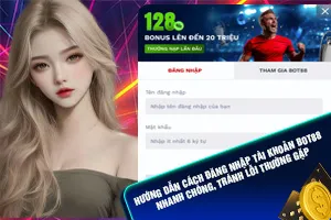 Bài viết về hướng dẫn đăng nhập tài khoản Bot88