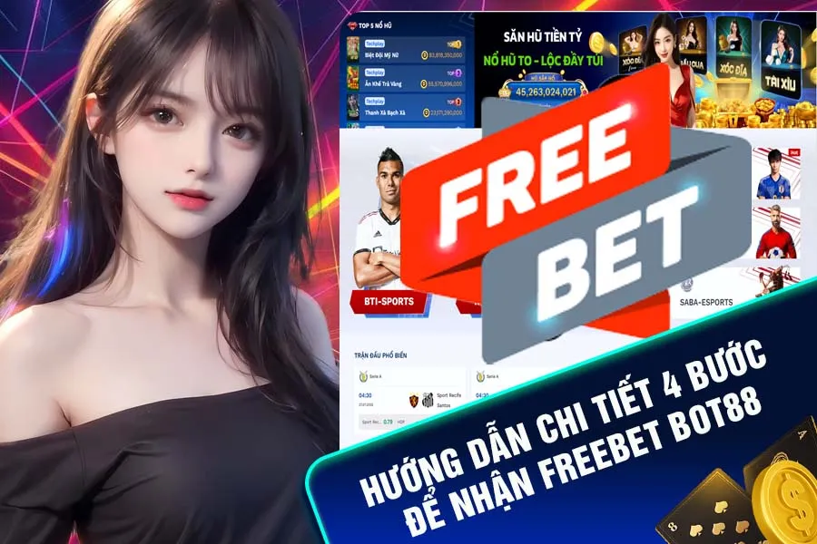 Hướng dẫn chi tiết nhận freebet 48K Bot88