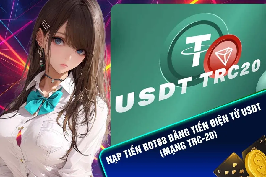 Các bước nạp tiền qua ví tiền ảo tại Bot88